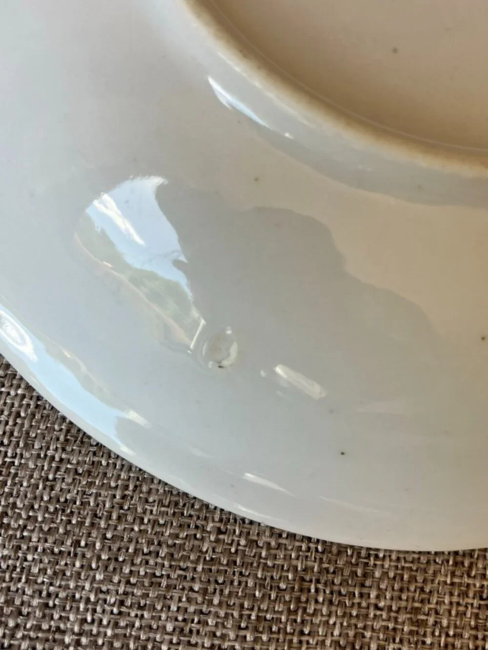 Vintage IDG Williams Sonoma Blue White Ceramic Cereal Bowls 5.75